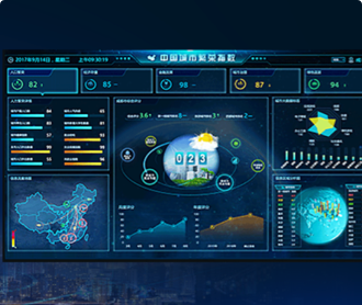 蘭亭妙微ui設(shè)計(jì)-洞見(jiàn)技術(shù)中國(guó)城市繁榮指數(shù)大屏UI設(shè)計(jì)