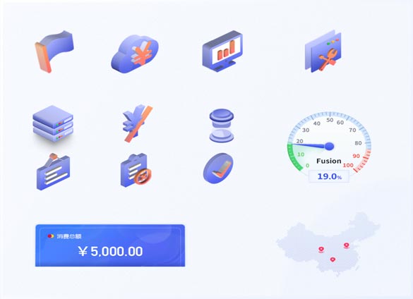 總覽頁(yè)方案二效果展示：重構(gòu)頁(yè)面布局、快捷功能