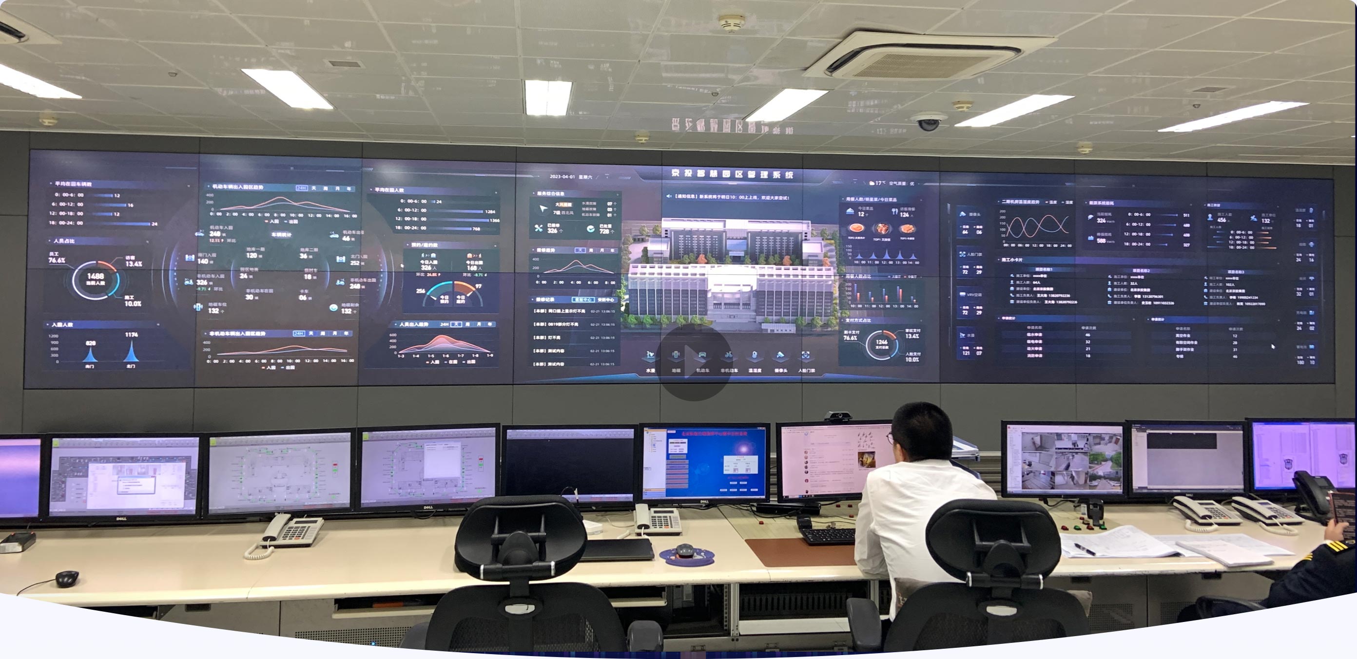 項(xiàng)目概述：C4D建模、大屏設(shè)計(jì)、交互設(shè)計(jì)、產(chǎn)品定位、目標(biāo)用戶、設(shè)計(jì)風(fēng)格,效果欣賞