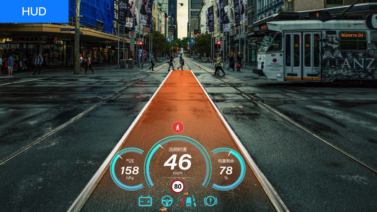 設計風格意向看板：HUD設計、UI設計、大屏設計、交互設計