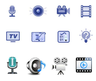 蘭亭妙微ui設(shè)計-數(shù)碼視訊EMR 4.0系統(tǒng)界面設(shè)計及圖標